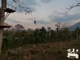 Fandee Adventure Park in Tad Lo, southern Laos